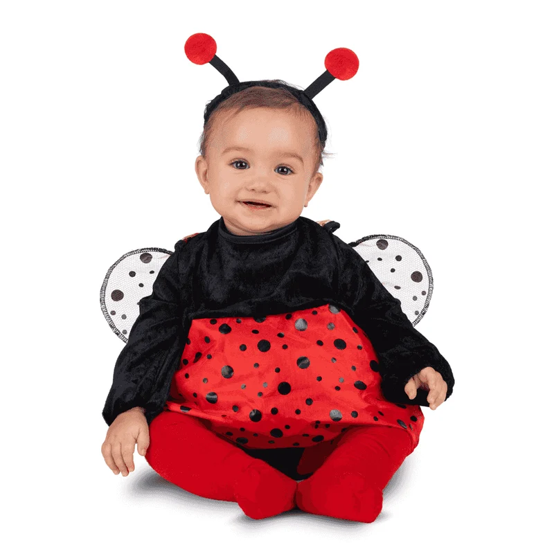 Disfraz de Mariquita 0-6 meses bebé