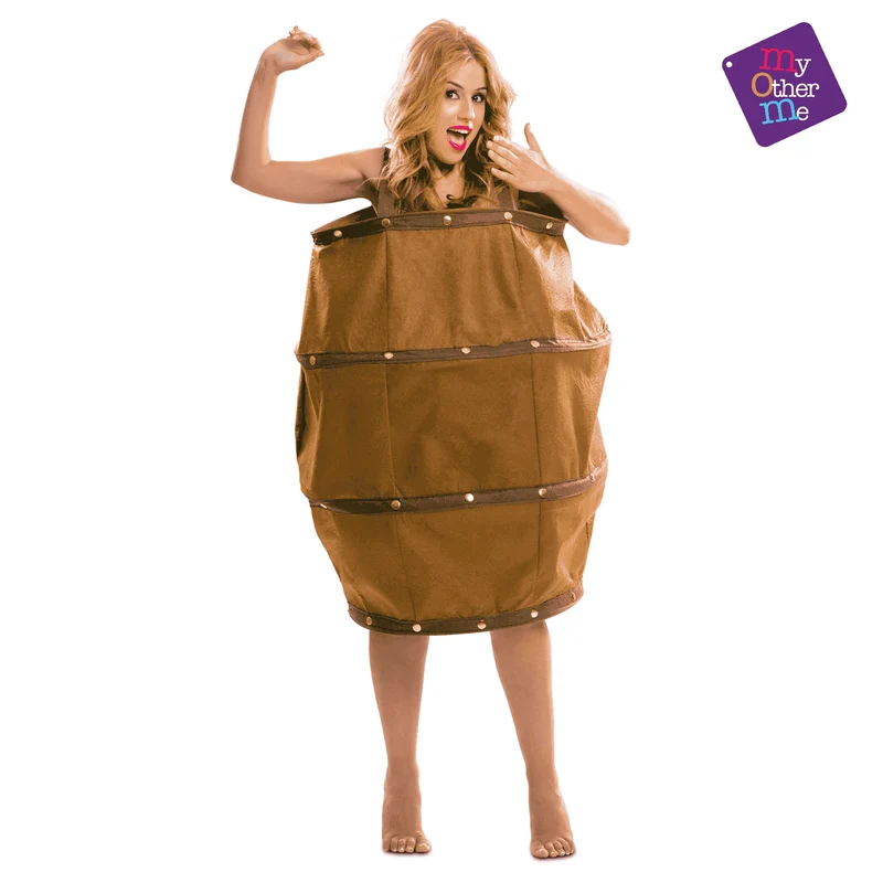 Disfraz de Tonel adulto talla ML