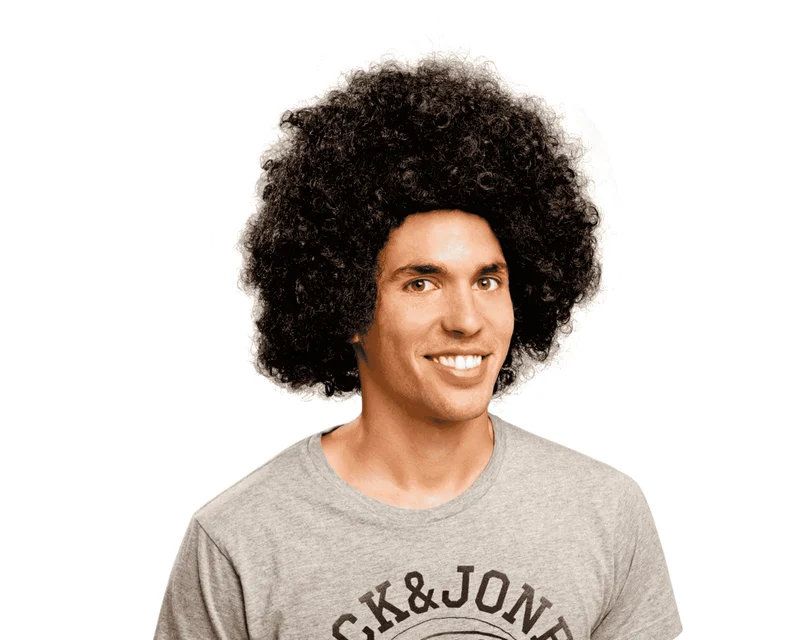 Peluca Jumbo para disfraz