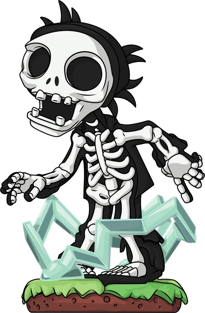Youtooz Games: Plantas Vs Zombies - Zombi Electrificado
