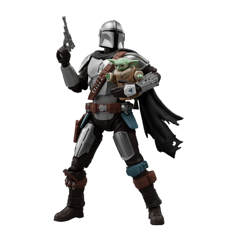 Blokees Star Wars The Mandalorian y Grogu Champion Class: Din Djarin & Grogu 75805