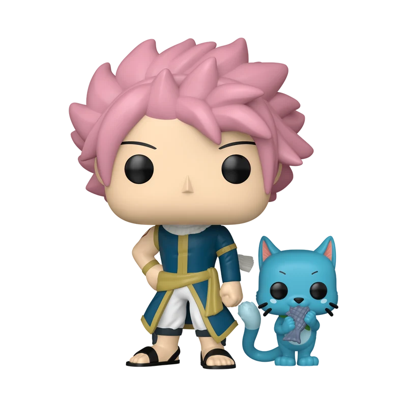 Funko Pop & Buddy: Fairy Tail 100 Years Quest - Natsu y Happy