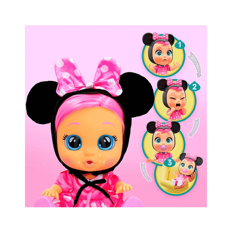 Bebés Llorones Dressy Muñeca Minnie