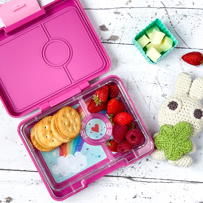 Yumbox Snack 3 compartimentos Malibu Purple Unicornio
