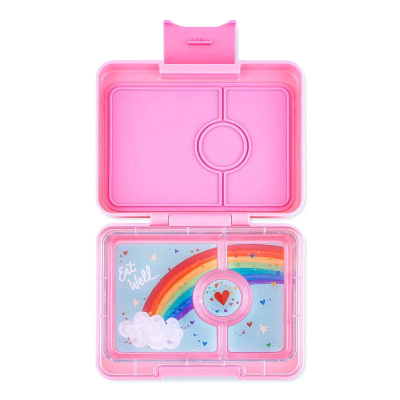 Yumbox Snack 3 compartimentos Fifi Pink Rainbow
