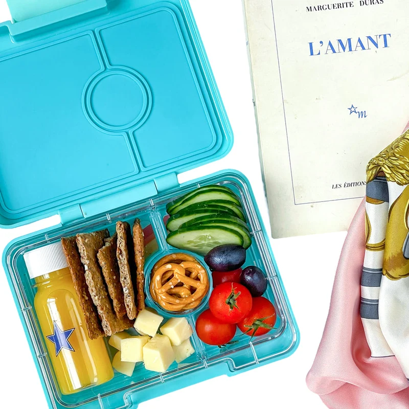 Yumbox Snack 3 compartimentos Aqua Rainbow