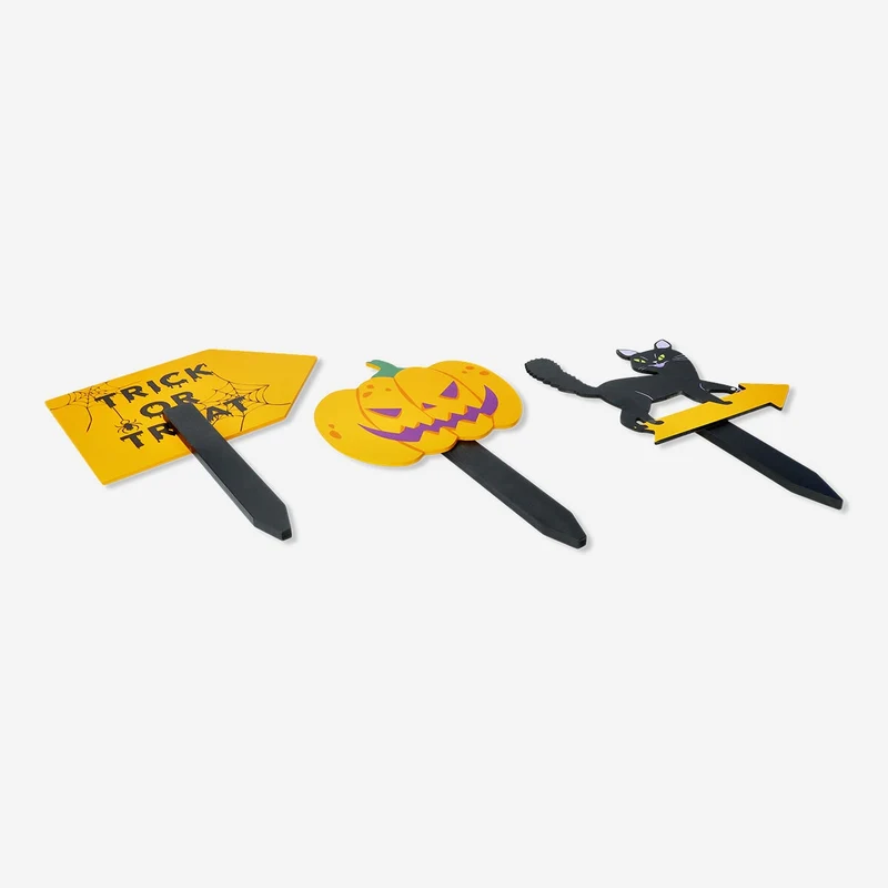 Halloween Signs - 3 pcs
