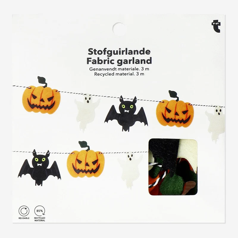Halloween Felt Garland - 300 cm