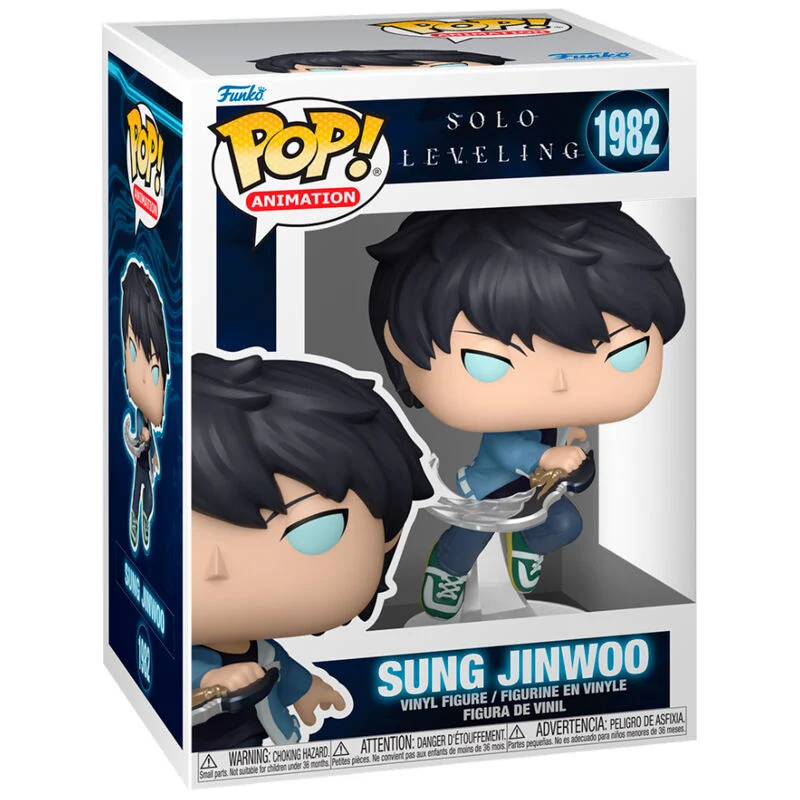Funko Pop Sung Jinwoo 1982 - Solo Leveling