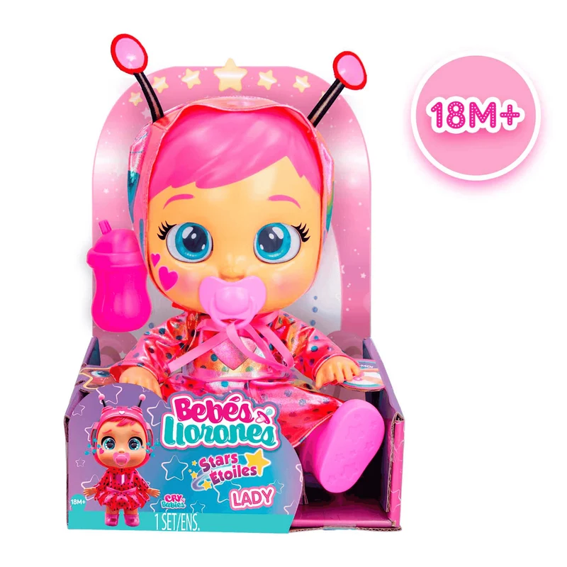 Bebés Llorones Stars Lady Muñeca IMC