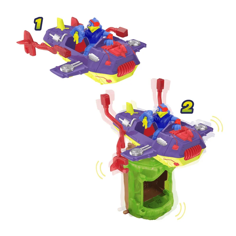 Metazells Vehicle Pack Collector Plane Purple