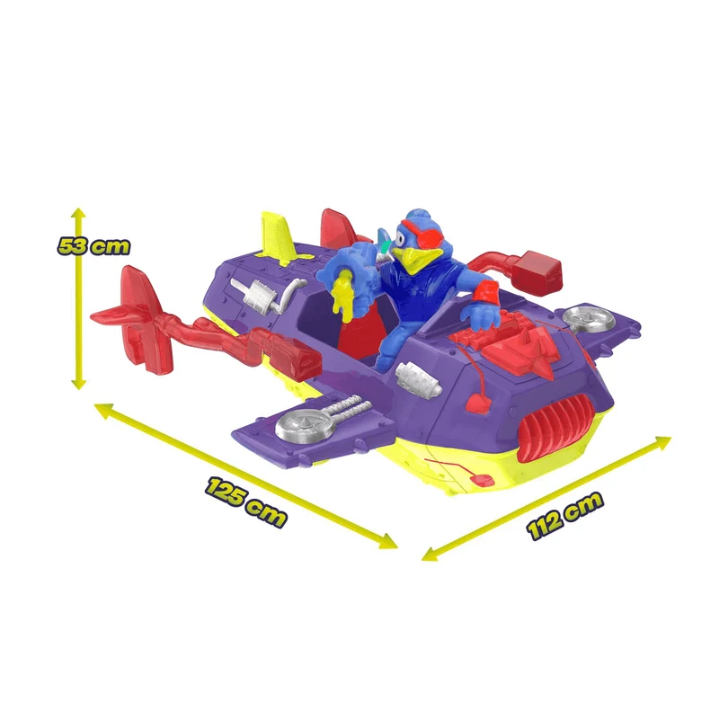Metazells Vehicle Pack Collector Plane Purple