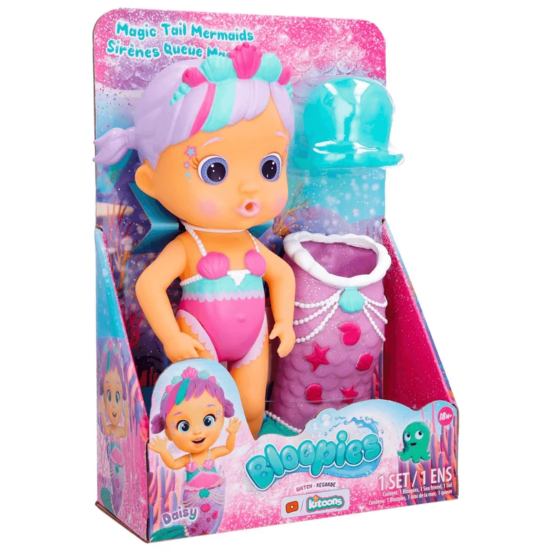 Bloopies Mermaids Magic Tail W2 Daisy Muñeca IMC