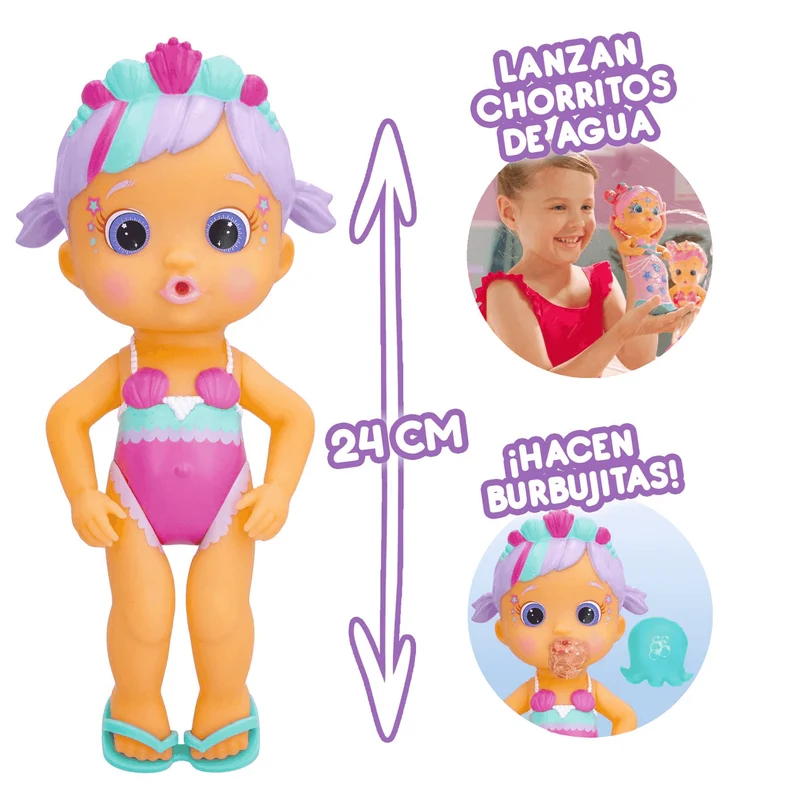 Bloopies Mermaids Magic Tail W2 Daisy Muñeca IMC