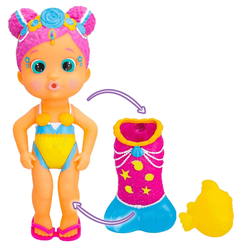 Bloopies Mermaids Magic Tail W2 Melodie Muñeca IMC