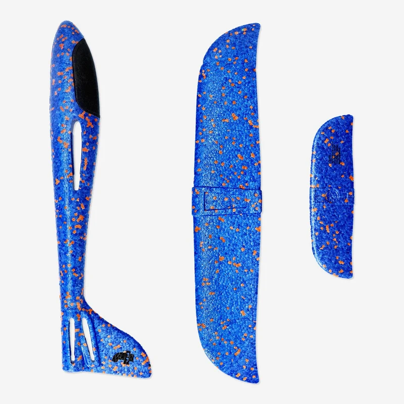 Blue foam plane