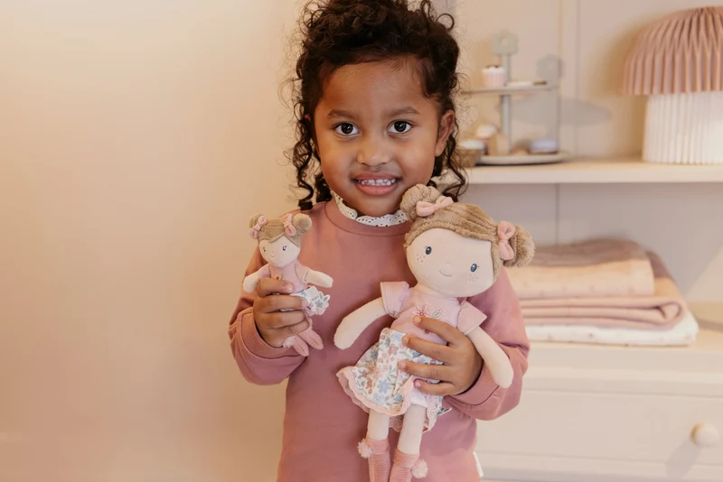 Rosa Muñeca Blandita Pequeña Nueva · Little Dutch