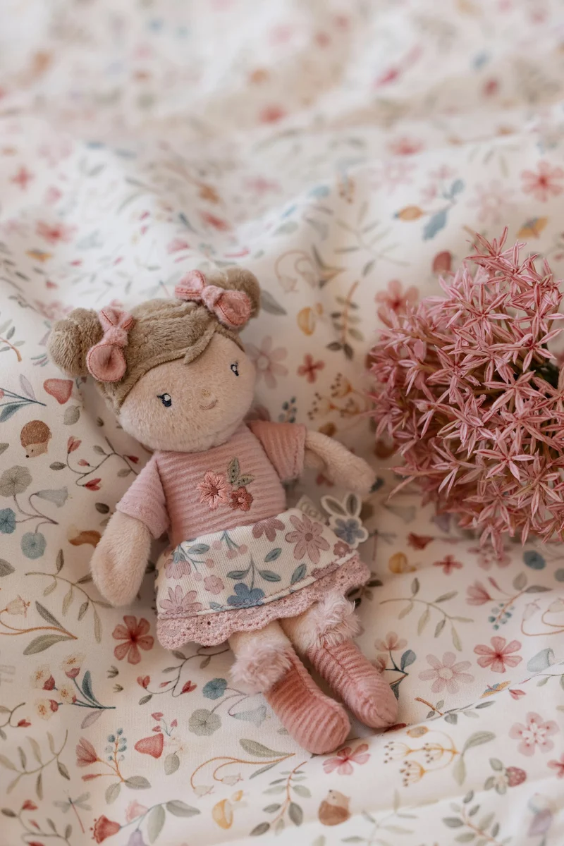 Rosa Muñeca Blandita Pequeña Nueva · Little Dutch