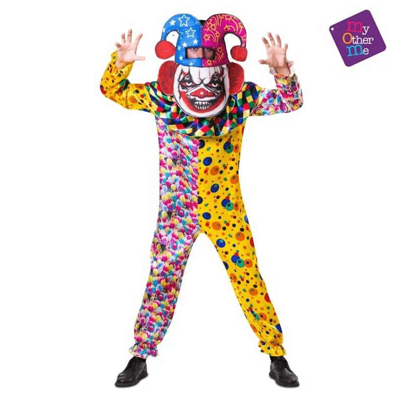 Disfraz de Disfraz payaso cabezudo ml hombre adulto talla ML