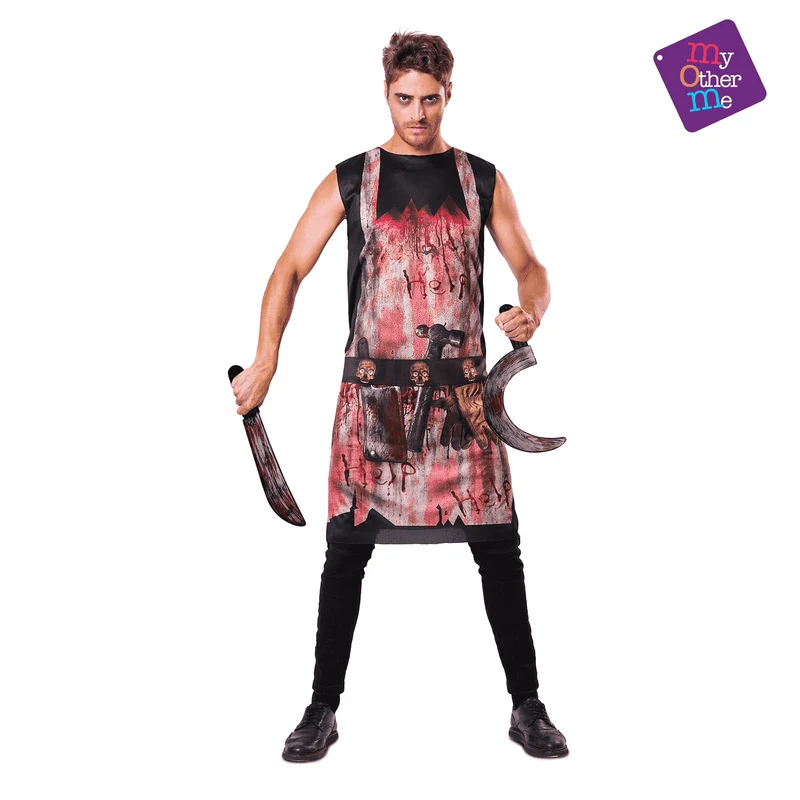 Disfraz de Carnicero sangriento ml adulto talla ML