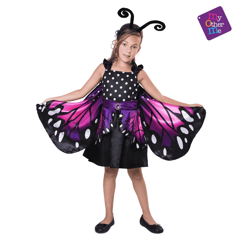 Disfraz de Niña mariposa 5-6 años infantil