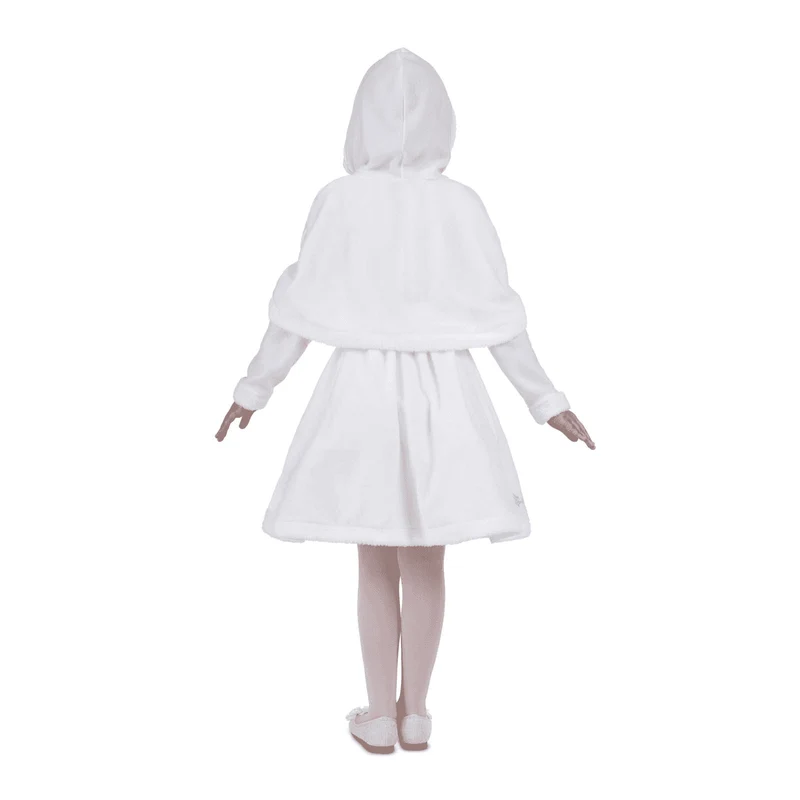 Disfraz de Monada blanca navidad 7-9 años infantil