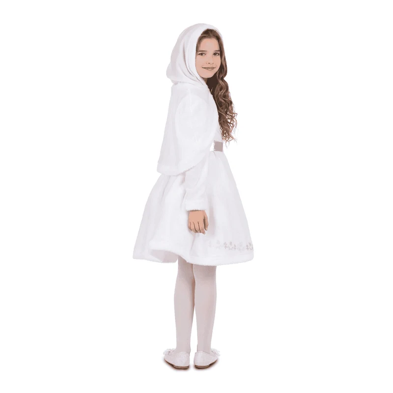 Disfraz de Monada blanca navidad 10-12 años infantil