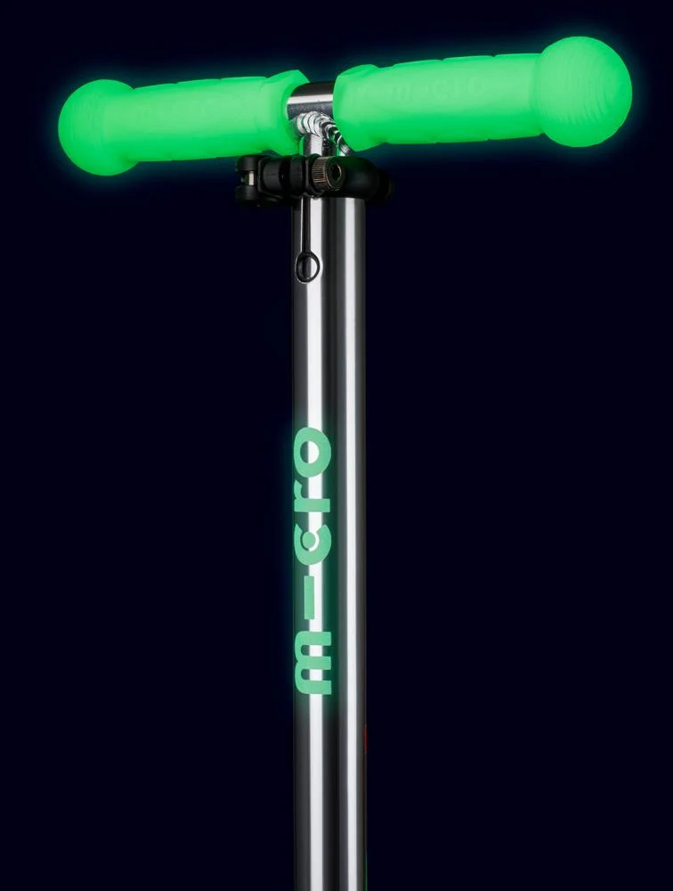 Patinete Mini Deluxe Glow LED · Verde Lima
