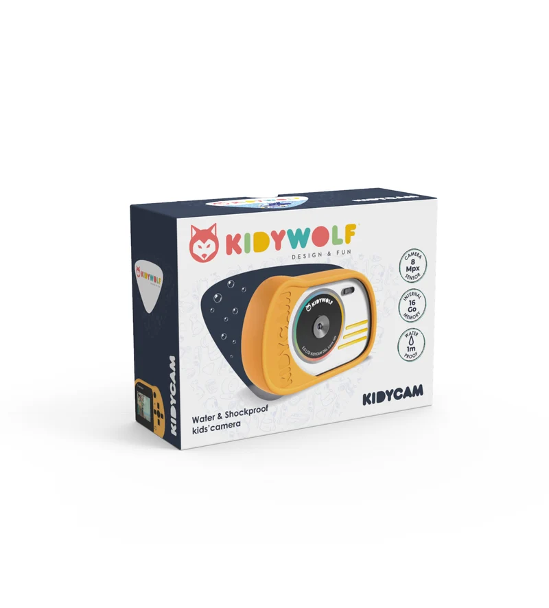 Kidycam Cámara de fotos resistente al agua · Kidywolf (Varios colores)