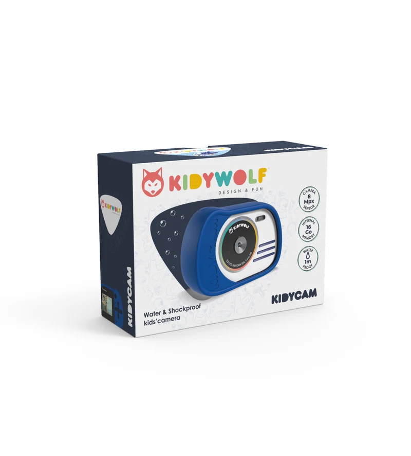 Kidycam Cámara de fotos resistente al agua · Kidywolf (Varios colores)
