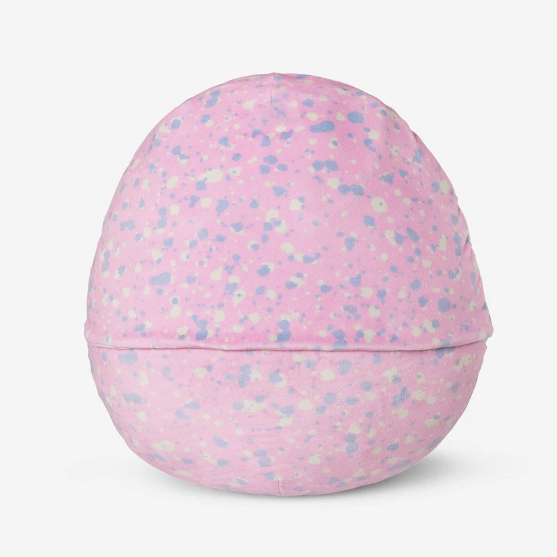 Plush bunny turns into an Easter egg