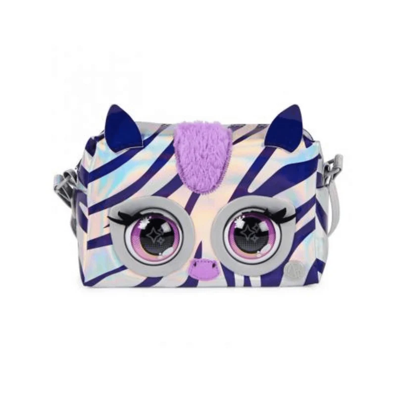 Purple Pets Bolso Metallic Magic Zebra