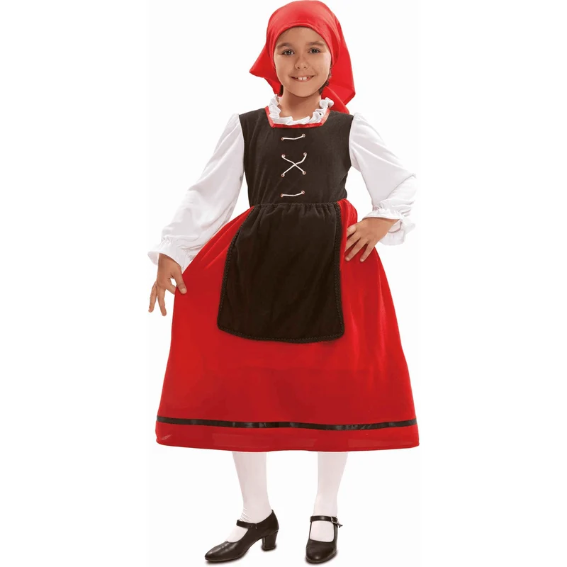 Disfraz de Aldeana 3-4 años infantil
