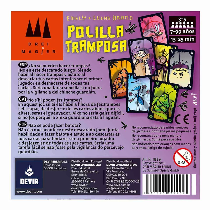 La polilla tramposa · Devir