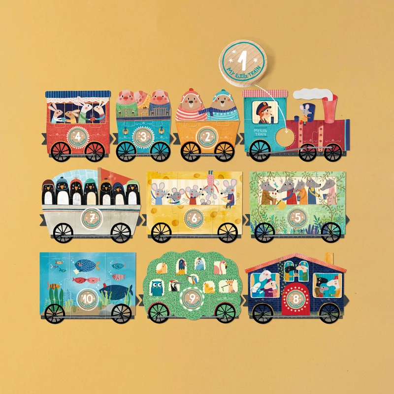 Puzzle My little train · Londji