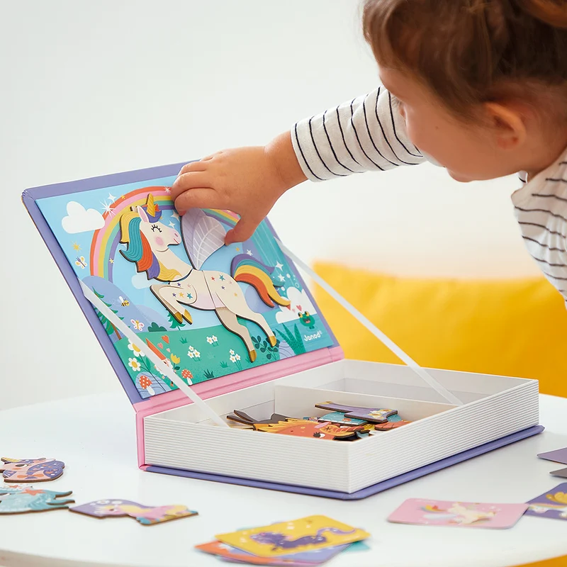 Magneti'Book Unicornios · Janod