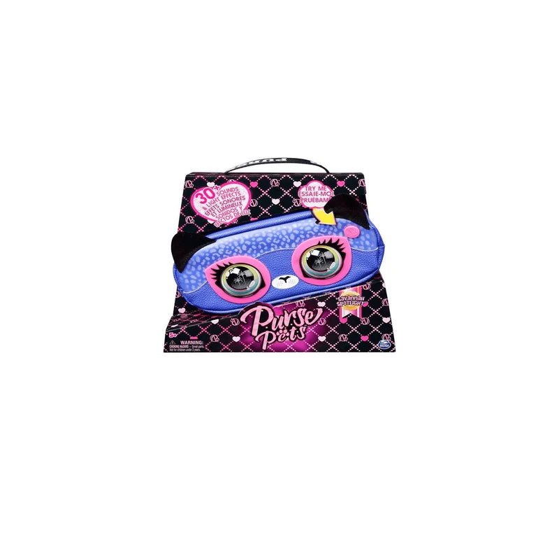 Purse Pets - Riñonera Interactiva Cheetah Savannah Spotlight