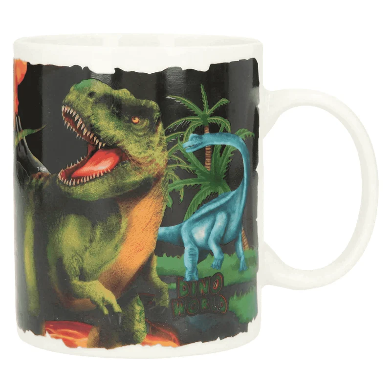 Dino World Taza con Efecto Térmico 320 ml