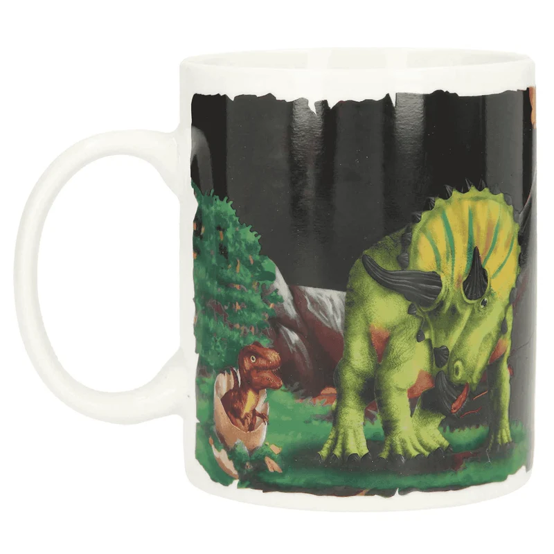 Dino World Taza con Efecto Térmico 320 ml