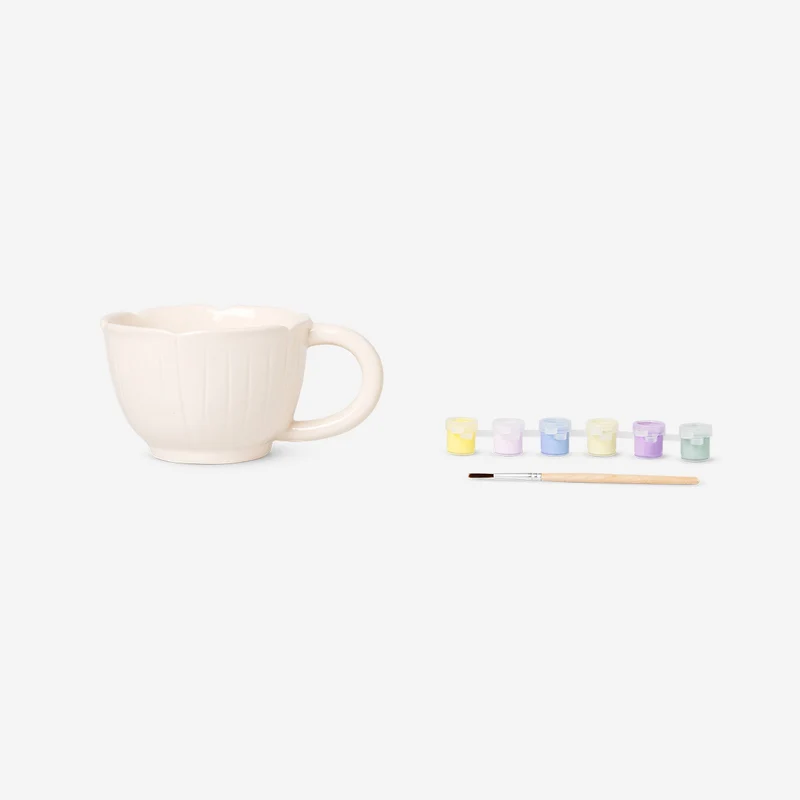 DIY flower mug - 450 ml