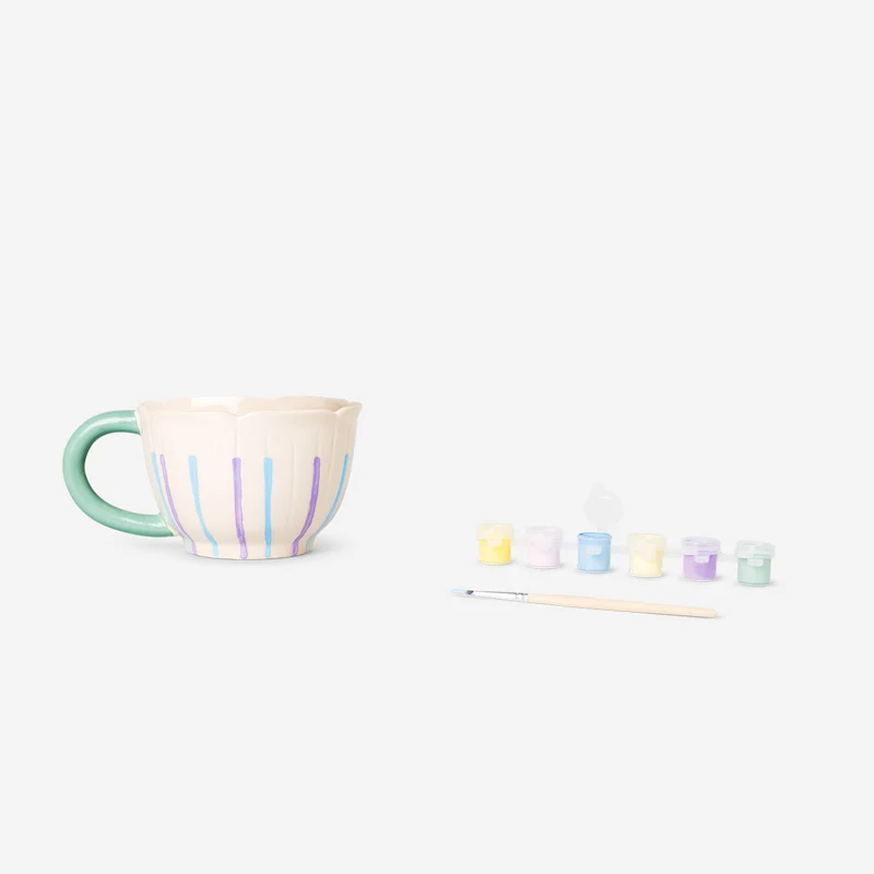 DIY flower mug - 450 ml