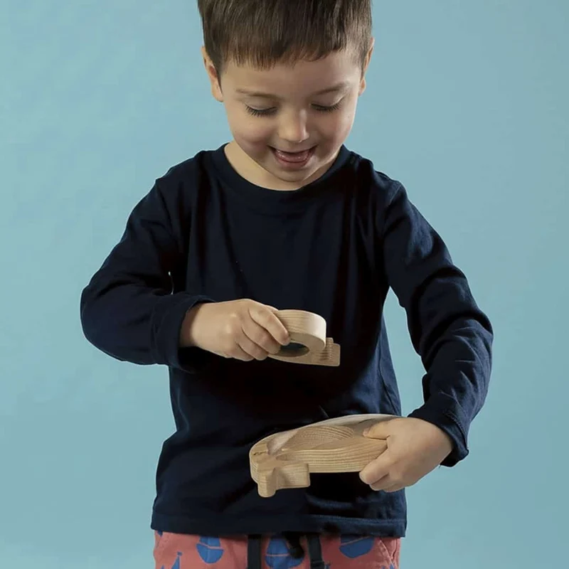 Petit Boum · Sensory Puzzle Whale & Baby