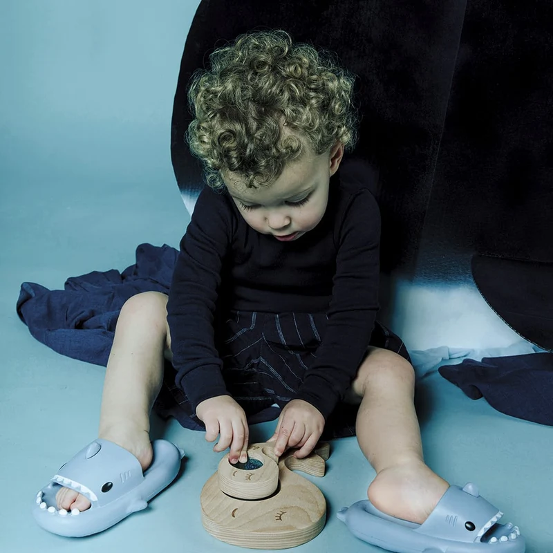 Petit Boum · Sensory Puzzle Whale & Baby
