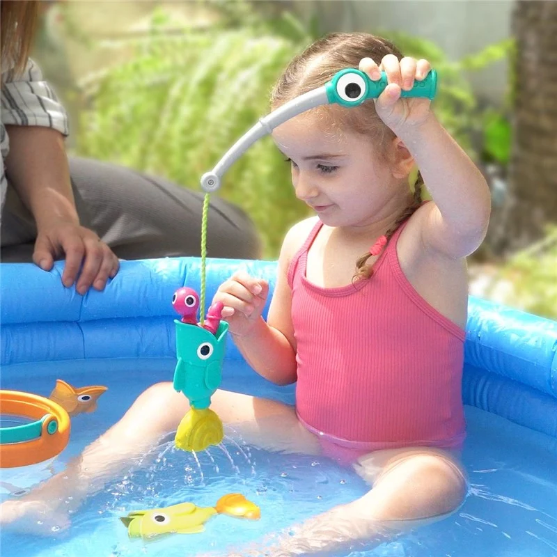 Cubo con juego de pesca · Yookidoo