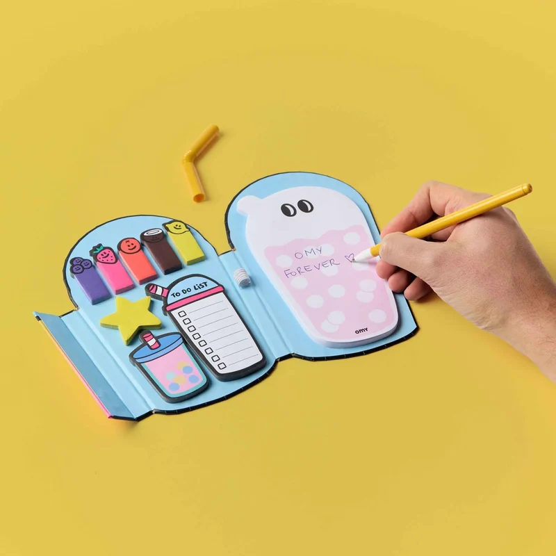 Notas adhesivas Bubble Tea · OMY