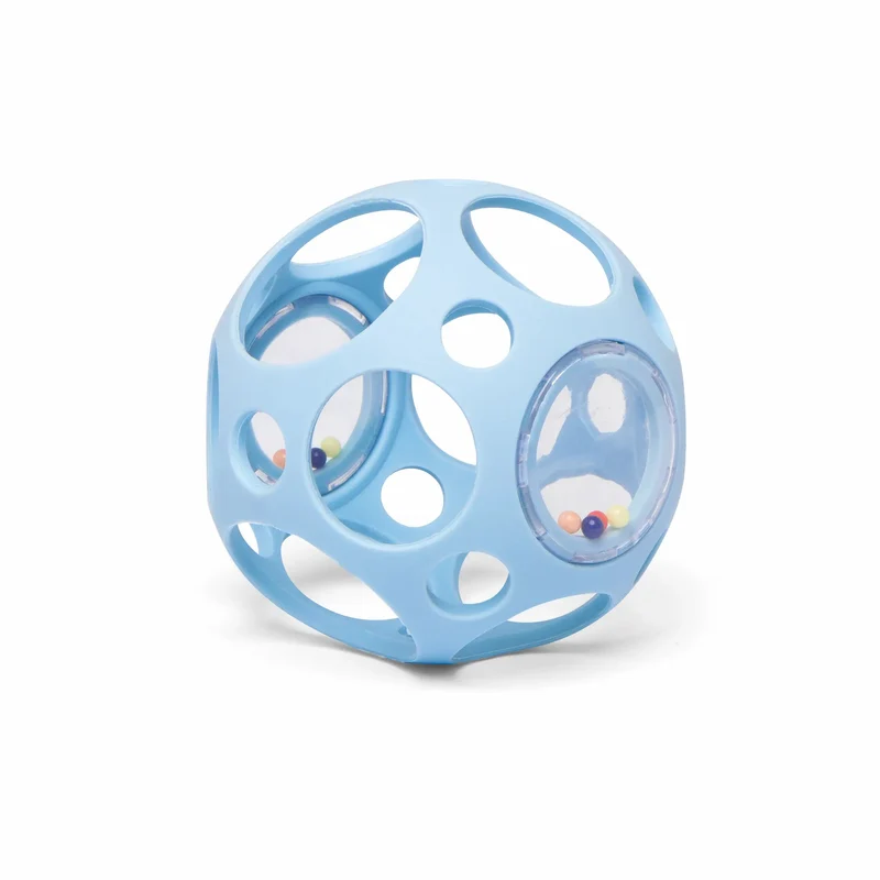 Pelota sensorial con sonajero · Little L