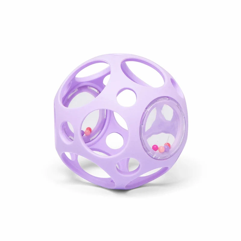 Pelota sensorial con sonajero · Little L