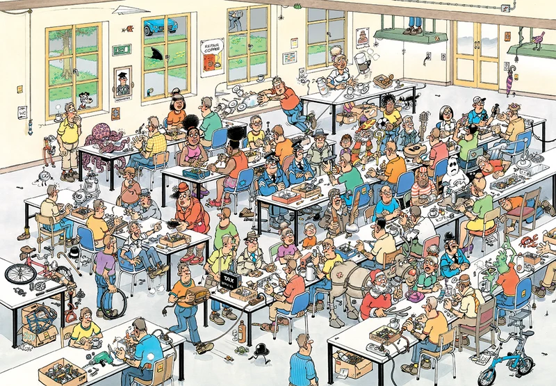 Jan van Haasteren - Can we fix it? (2000 pieces)