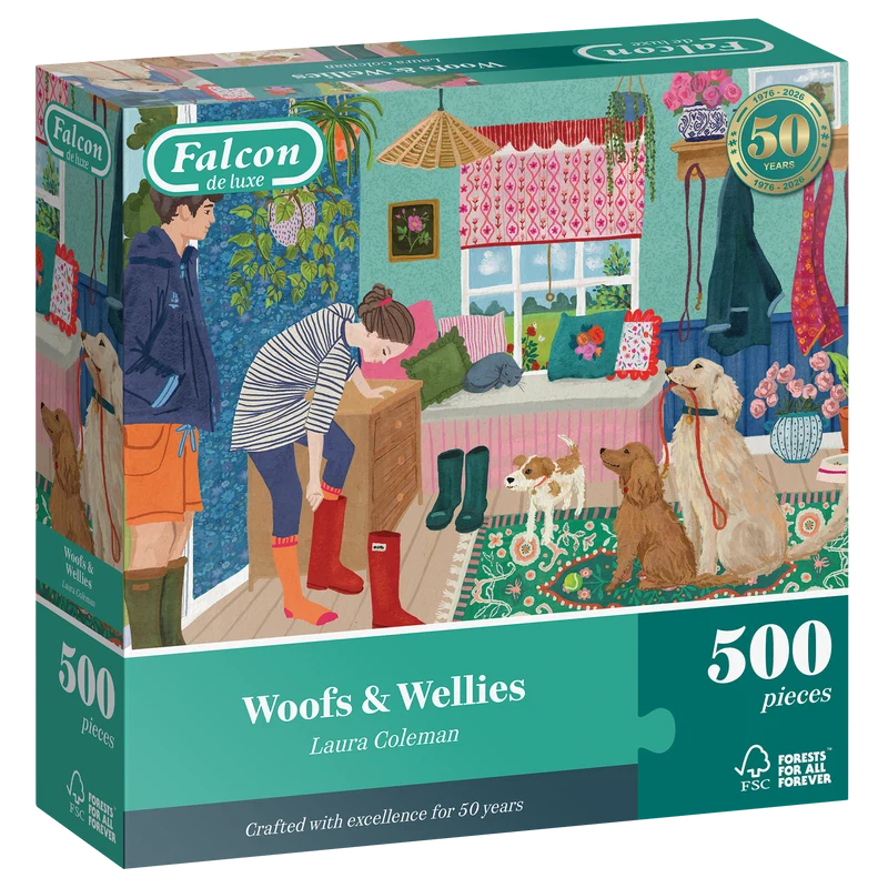 Falcon - Woofs & Wellies (500 pieces)