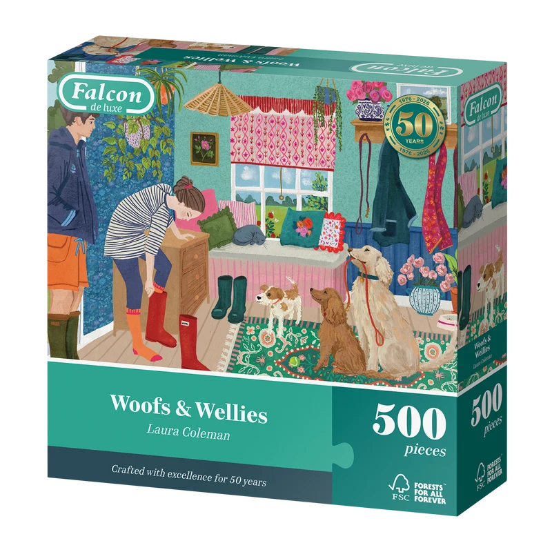 Falcon - Woofs & Wellies (500 pieces)